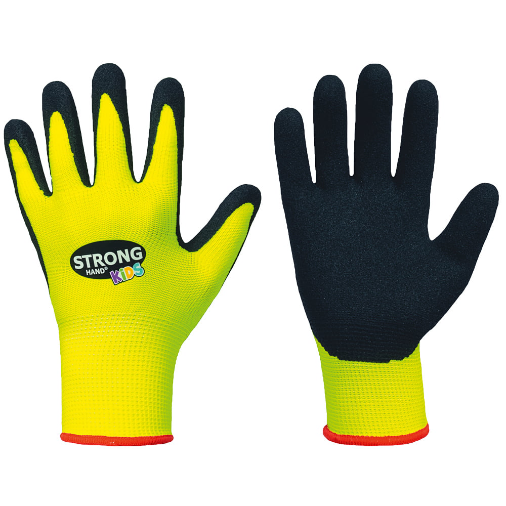 Gr .3 *LITTLE FERRY* STRONGHAND-KIDS® HANDSCHUHE gelb *LITTLE FERRY* STRONGHAND-
