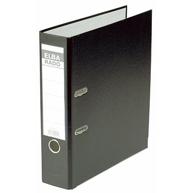 ELBA Ordner Rado Lux brillant 100022617 breit schwarz