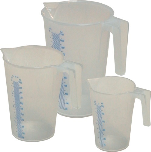 MATO 3330071 Messbecher-Set  0,5 / 1 / 2 l 3-teilig PP