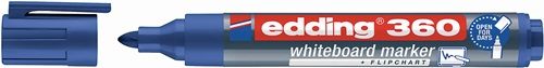 EDDING 4-360003 Whiteboardmarker 360 blau Strichbreite 1,5-3 mm Rundspitze