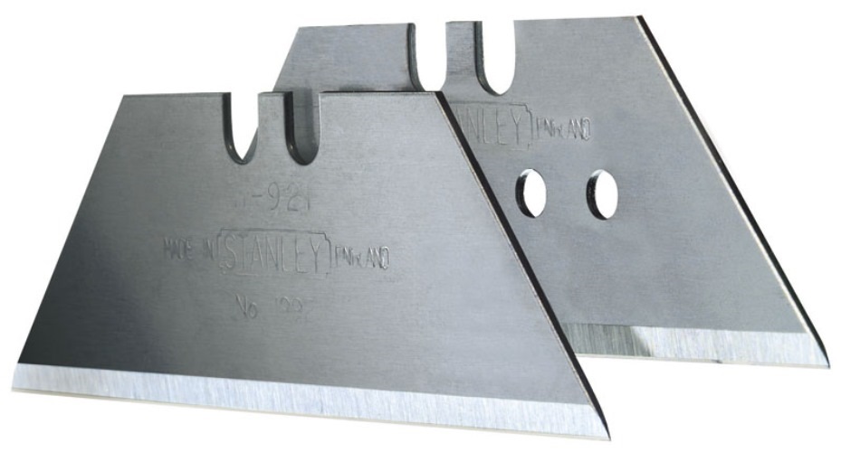 Stanley 1-11-916 Klingen 1992 Trapezklinge 62 x 19 mm mit Lochung 100 Stück in K