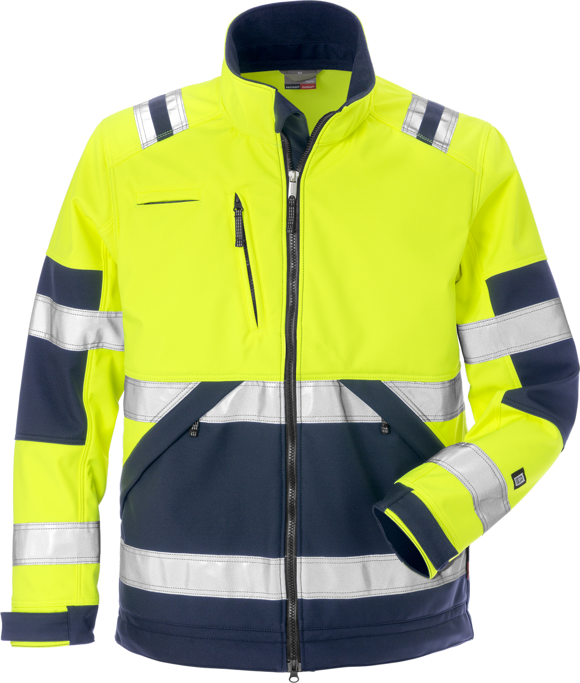 Fristads Kansas 125024-171-L High Vis Softshell-Jacke Kl. 2 4083 WYH