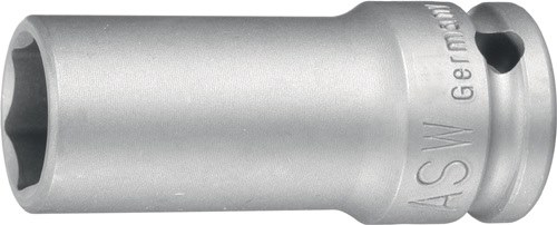 ASW 1000072061 Kraftschraubersteckschlüsseleinsatz 720 L 1/2 '' 6-Kant Schlüssel