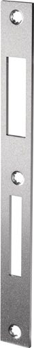 BKS S4910023 Schließblech S491 Stahl silber Breite 24 x Länge 243 mm käntig DIN 
