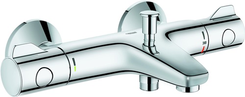 GROHE 34567000 Thermostatbatterie Grohtherm 800 Wandmontage chrom