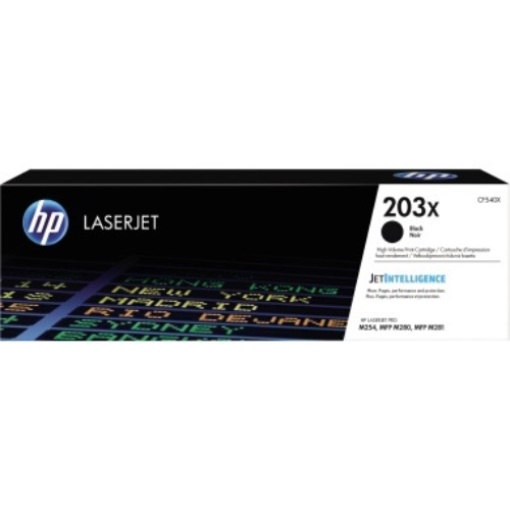 HP Toner CF540X 203X 3.200Seiten schwarz