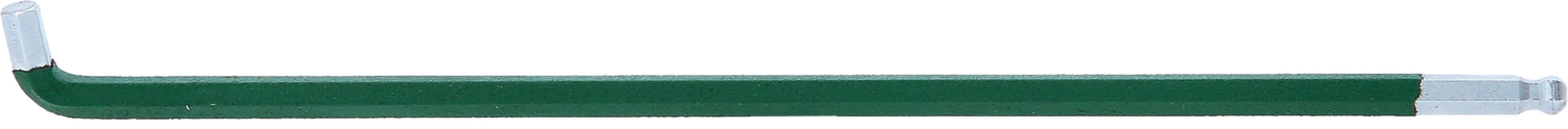 KS Tools 151.4435 Kugelkopf-Innensechskant-Winkelstiftschlüssel, XL, 5/32, 10