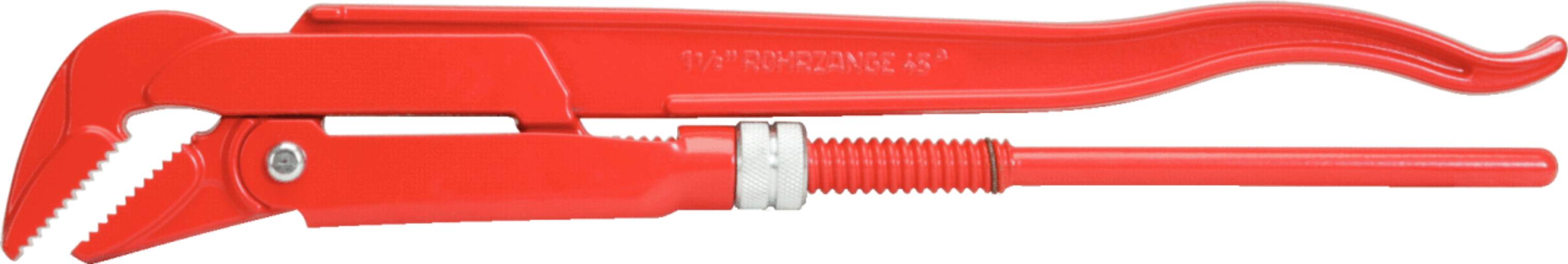 KS Tools 112.1000 Eckrohrzange, 45° gewinkelt, 1''
