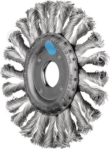 PFERD TOOLS 43303011 Rundbürste RBG 12512/22,2 CT INOX 0,35 Ø 125 mm Drahtstärke