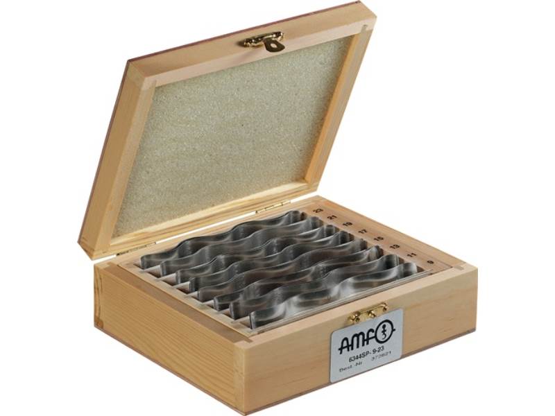 AMF 372839 Parallelunterlagen-Satz Nr. 6344SP Inhalt 8 Paar Größe 25-39 wellenfö