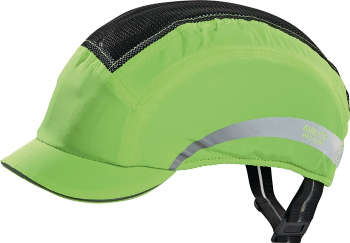 PROFIT 9570 Anstoßkappe X!-9500 54-64 cm neongelb Schirmlänge 2,5 cm EN 812:2012