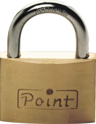 500 40 Zylindervorhangschloss 500 40 Schlosskörperbreite 40 mm Messing verschie