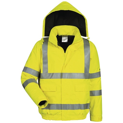 SAFESTYLE 23480-3 Multinorm-Pilotjacke HERIBERT Größe XL warngelb
