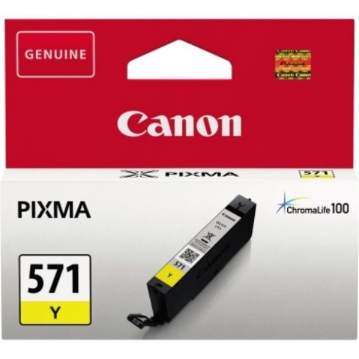 Canon Tintenpatrone 0388C001 CLI-571Y 7ml gelb