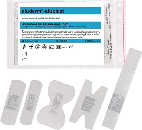 SÖHNGEN 1009916 Wundpflaster aluderm®-aluplast wasserfest
