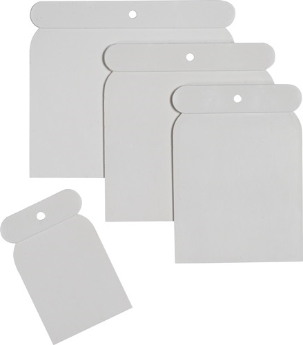 1624 Japanspachtel-Satz  4-teilig Kunststoff je 1 Spachtel 50/80/100/120 mm Bre