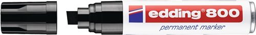 EDDING 4-800001 Permanentmarker 800 schwarz Strichbreite 4-12 mm Keilspitze
