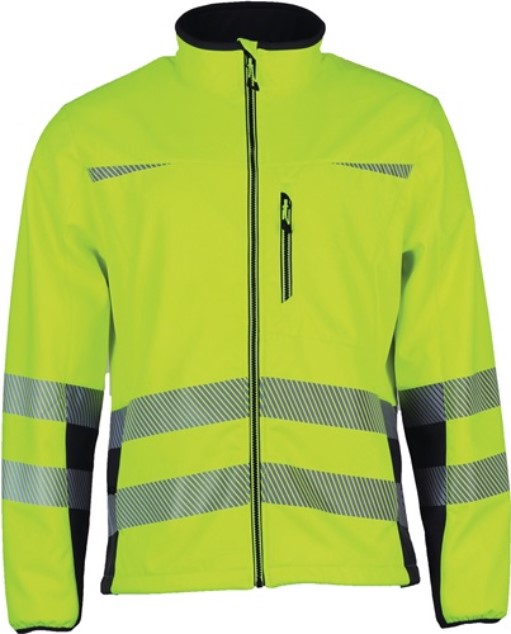 PREVENT TRENDLINE PTW-SN/XL/78 Warnschutz-Softshelljacke Prevent® Trendline Größ