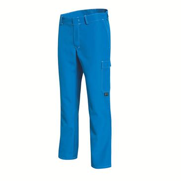 Uvex 9840312 Arbeitshose perfect acid blau, grau, kornblau 58