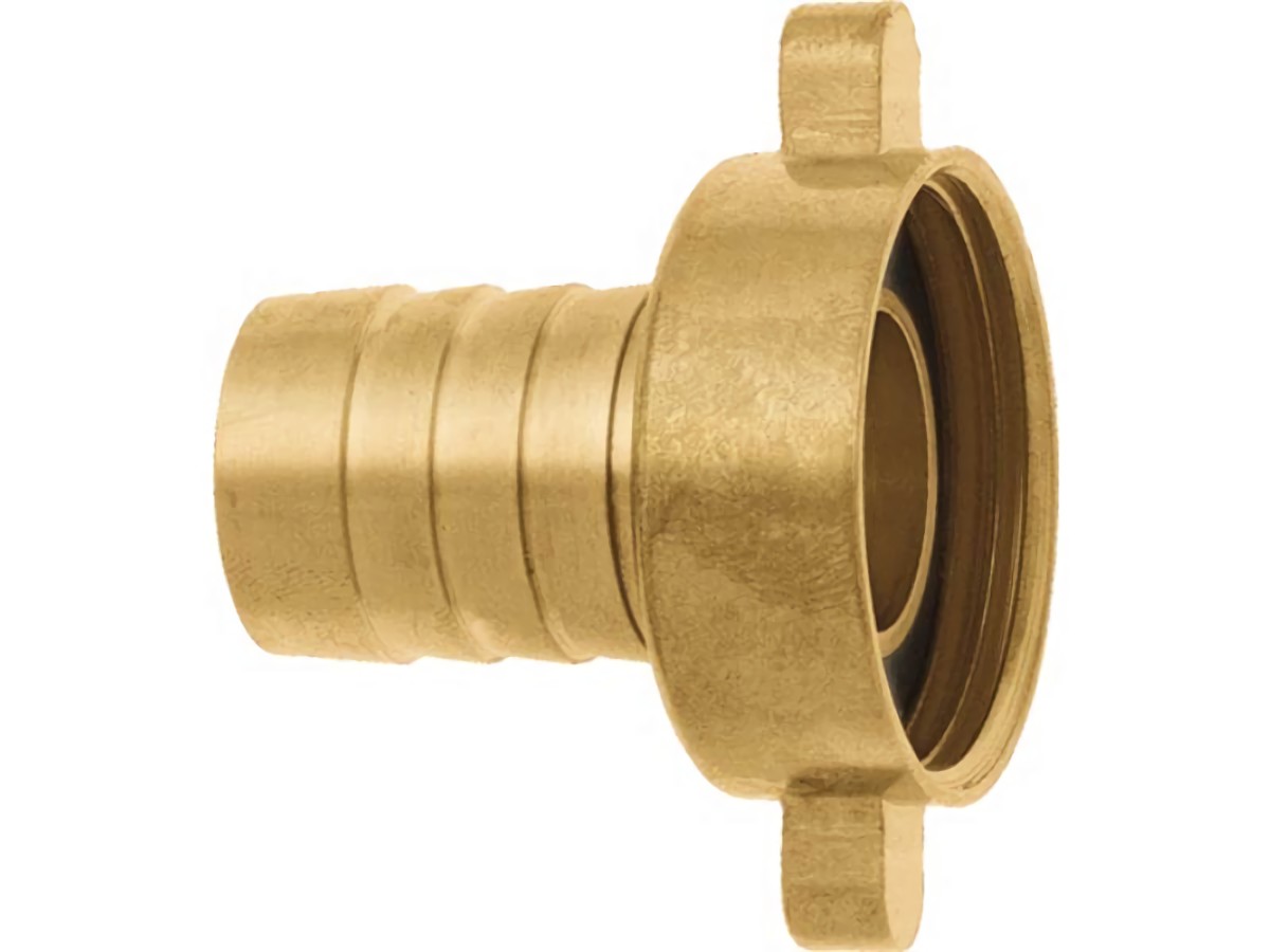 GEKA 26.2054 2/3-Schlauchverschraubung GEKA Messing Schlauchgröße 25 mm Innengew