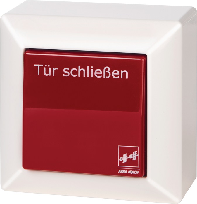 ASSA ABLOY 1316-10------00 Unterbrechertaster 1316-10 AP-Montage weiß