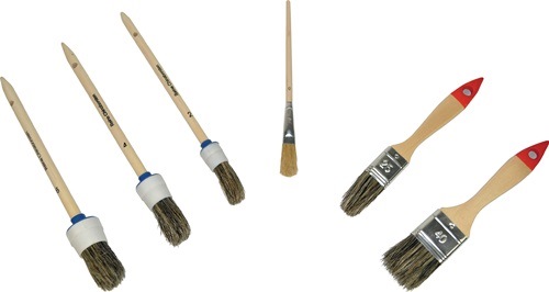 NÖLLE 9110 Pinsel-Set  Inhalt 6 teilig  gute Qualität