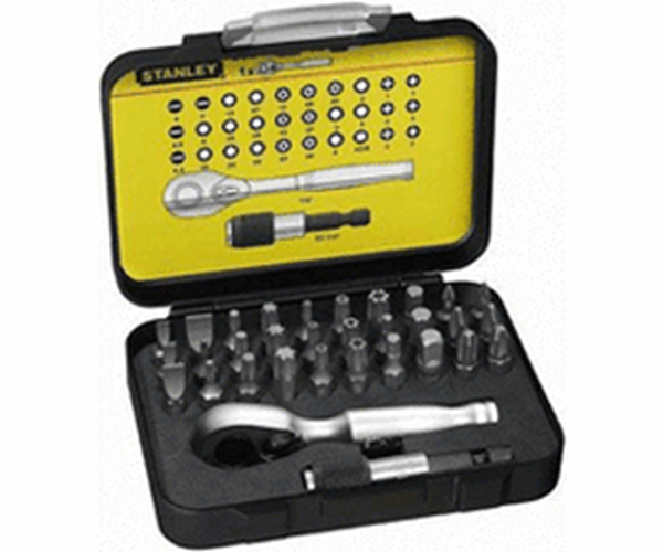 Stanley 1-13-904 Bit-Satz 32-tlg Bithalter + Miniknarre