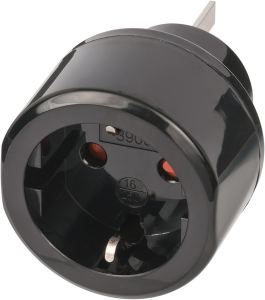 BRENNENSTUHL 1508440 Reisestecker Schuko - *CN*/*AUS* mit 10A Sicherung