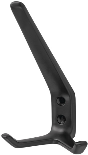HERMETA 0032-70E Huthaken 0032 2 Haken Ausladung 89 mm Aluminium kunststoffbesch