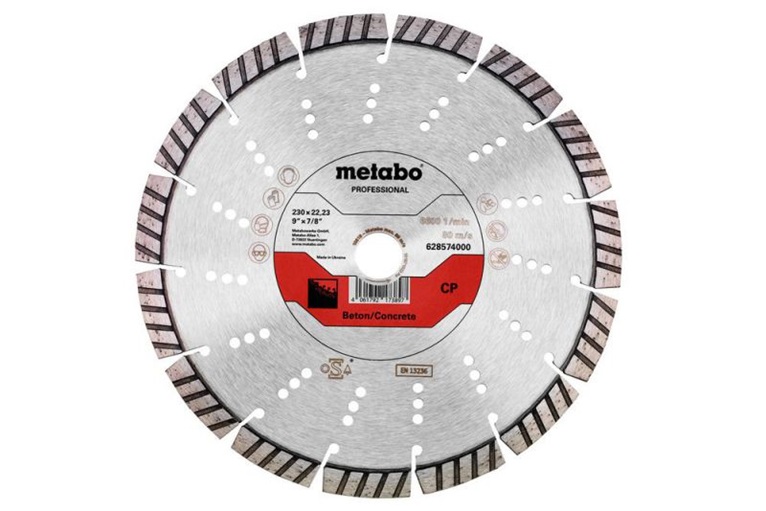 Metabo 628574000 Dia-TS 230x22,23mm,CP,Beton,professional