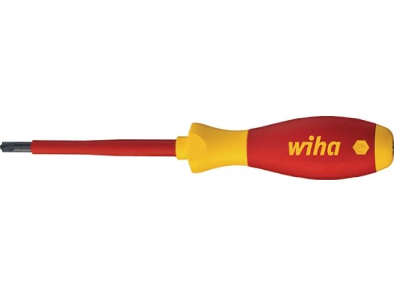 WIHA 30700 Schraubendreher 328 Gr.SL/PZD 1 Klingenlänge 80 mm VDE isoliert VD