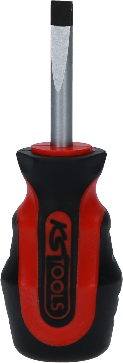 KS Tools 159.1001 ERGOTORQUEplus Schlitz-Schraubendreher, kurz, 6mm
