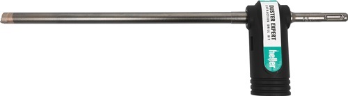 Absaugbohrer Duster Expert D.16mm Arbeits-L.250mm Gesamt-L.370mm SDS Plus HELLER ermöglicht staubfreies Bohren unter Einhaltung der gängigen verschärften Normen zum Gesundheitsschutz (z.B. TRGS 900) · entfernt 98% des Bohstaubes bei der Entstehung am Bohr