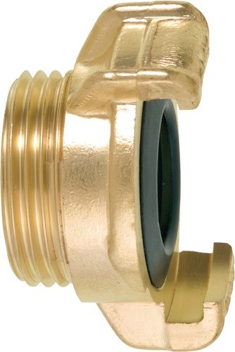 GEKA 04.2110 Gewindestück GEKA plus Messing  Außengewinde 1/2 ''