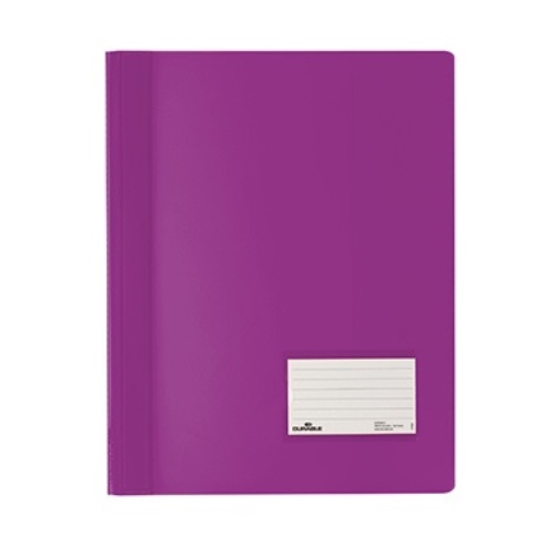 DURABLE Schnellhefter DURALUX 268012 DIN A4 Hartfolie lila
