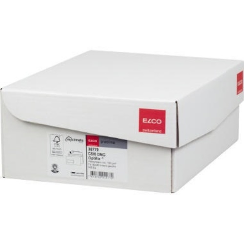 ELCO Briefumschlag 38779 RCP DIN lang mF hk weiß 500 St./Pack.
