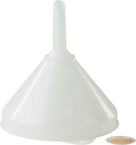 HÜNERSDORFF 951200 Trichter  Ø 208/20 mm Höhe 218 mm HD-Polyethylen natur mit Si