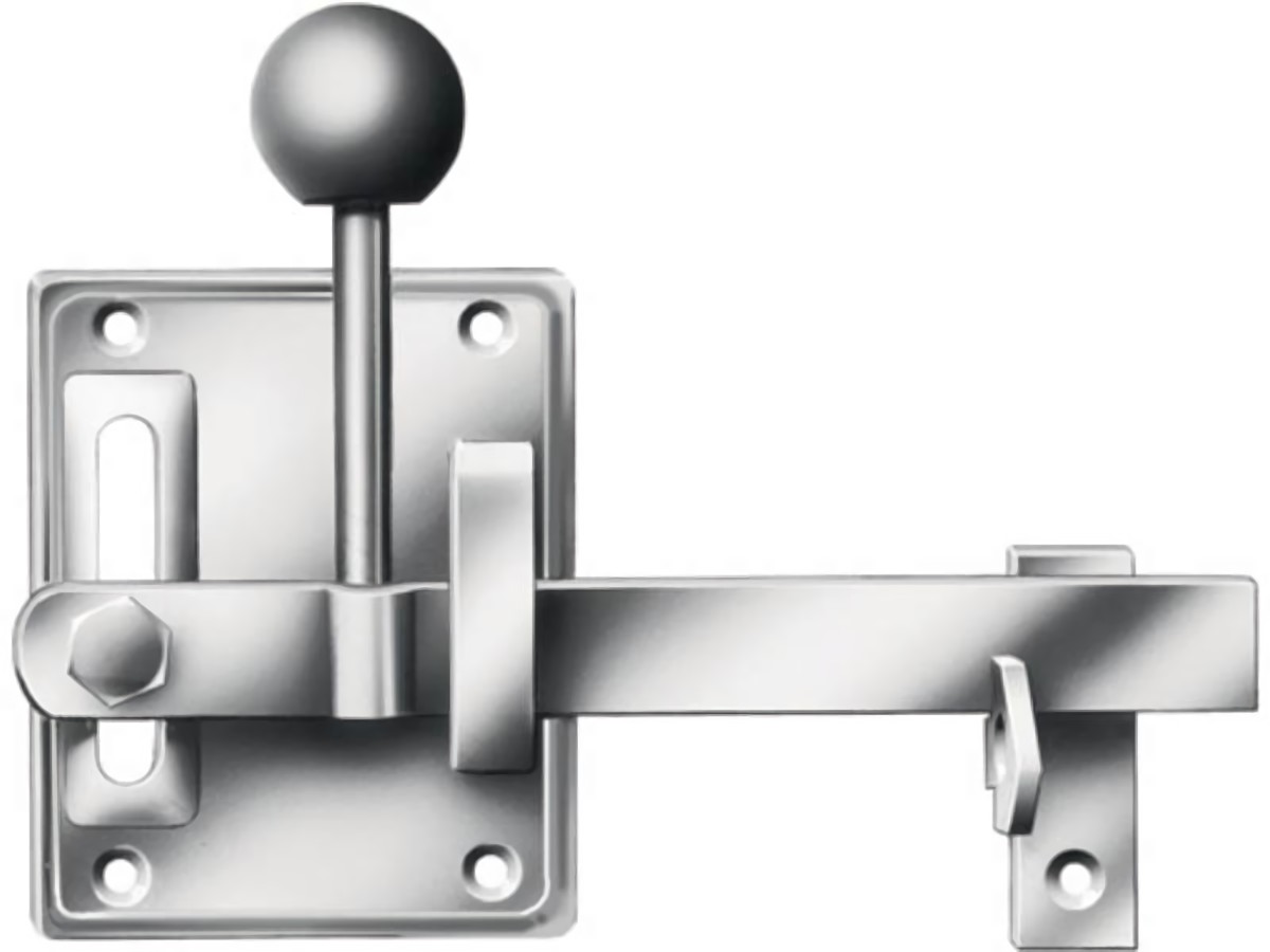 VORMANN 000085000Z Gartentorfalle Typ 1 H100xB80xS2mm blau verzinkt rechts / lin