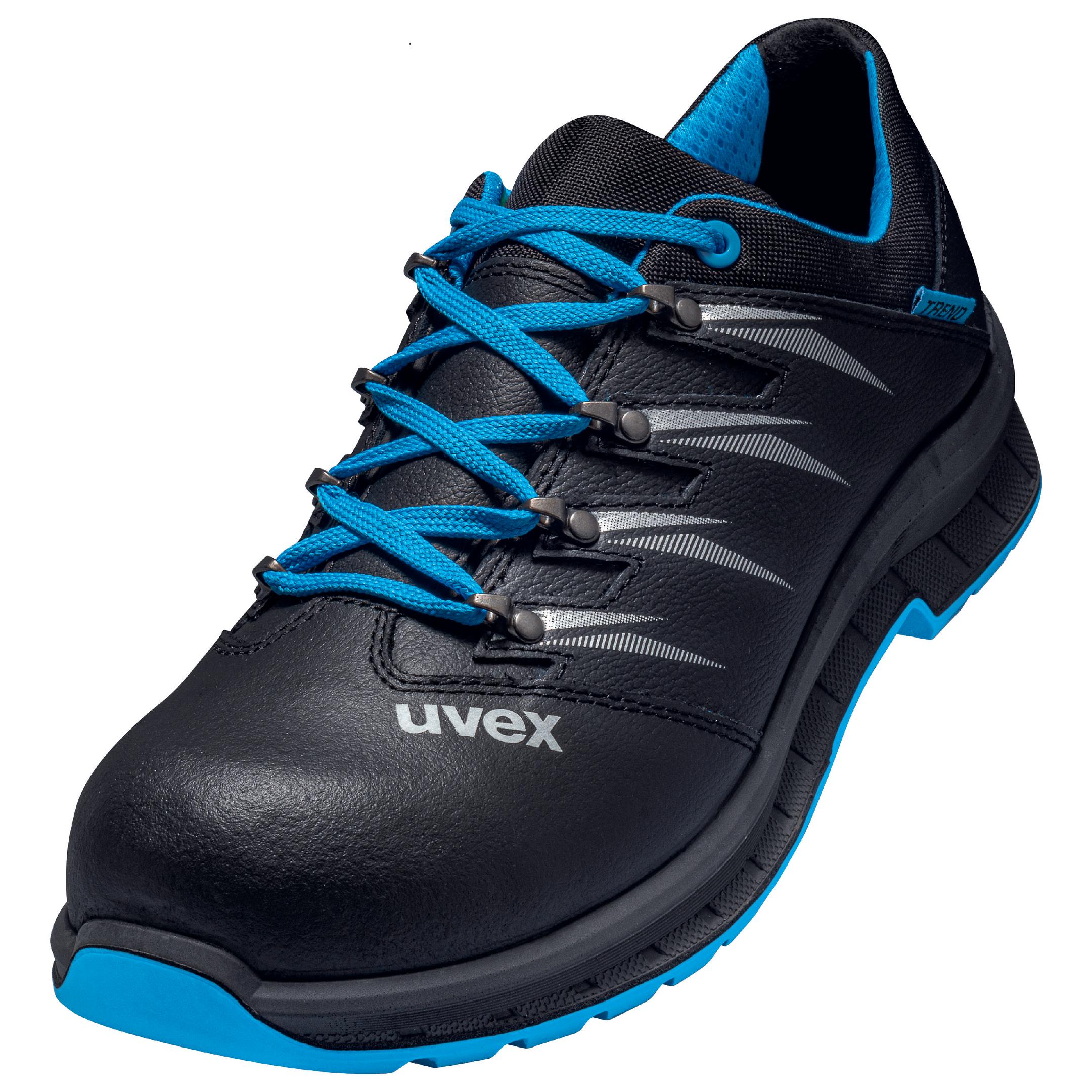 Uvex 6934842 2 trend Halbschuhe S2 69348 blau, schwarz Weite 11 Größe 42