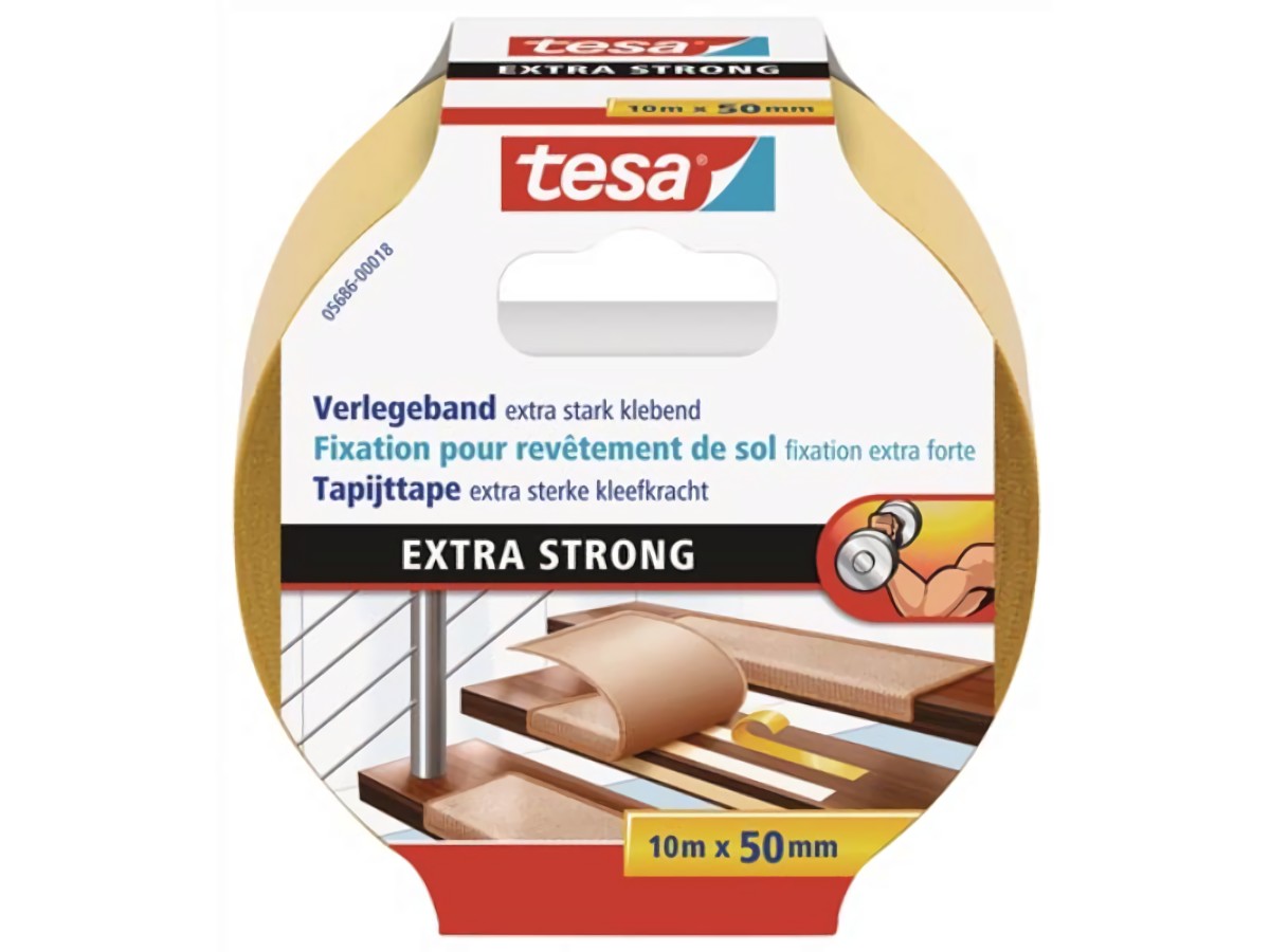 TESA 05686-00018-11 Verlegeband 5686 Länge 10 m Breite 50 mm