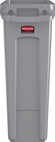 RUBBERMAID FG354060GRAY Wertstoffsammler  87 l H762xB279xT558mm grau mit Lüftung