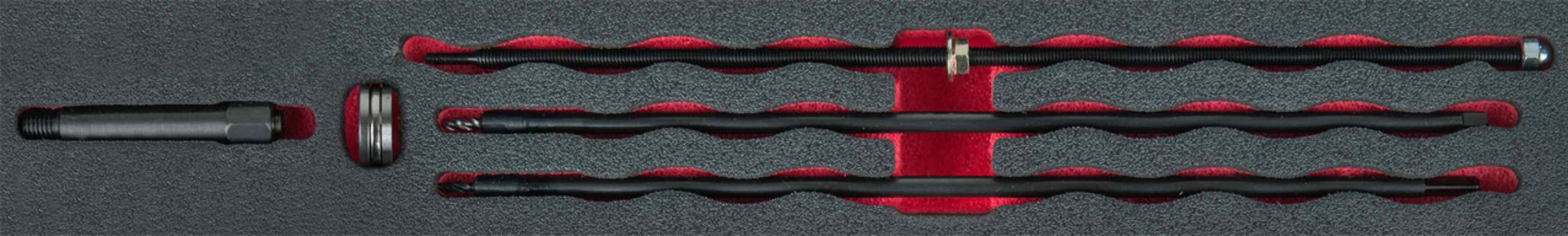 KS Tools 152.1640 Universal Glühkerzen-Ausbohr-Satz 5-tlg. M8 x 1,0