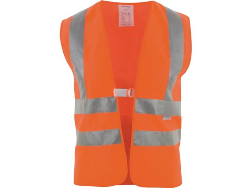 ASATEX WTP3 Warnweste  Größe universal orange mit Schulterreflexstreifen EN 2047