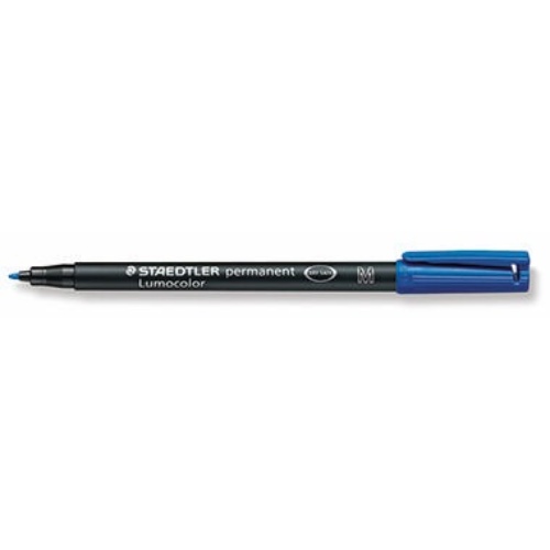 STAEDTLER Folienschreiber Lumocolor 317-3 1mm permanent blau