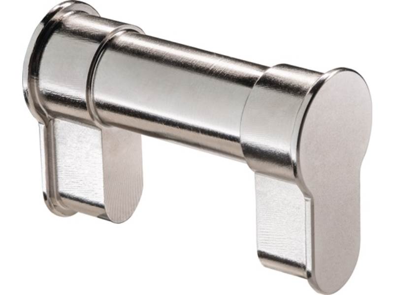 Universalblindzylinder Türdicken 50-76 mm vernickelt