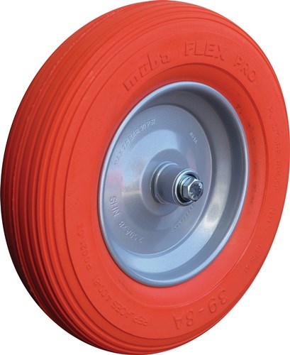 MÜBA 72961 Polymeres Rad  Rad-D. 400 mm Radbreite 100 mm