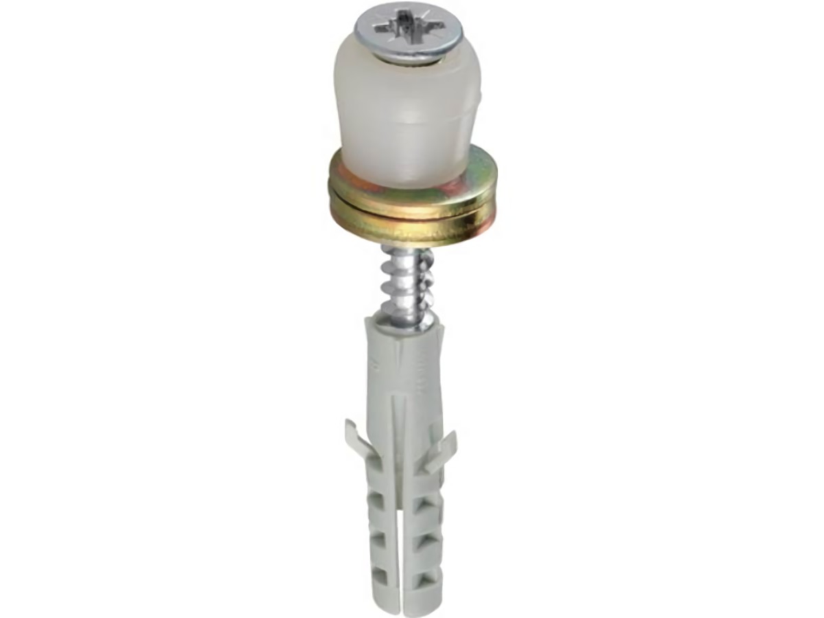 HELM 035860 Führungsrolle 358 DÜ Stahl verzinkt, gelb Kunststoffrolle