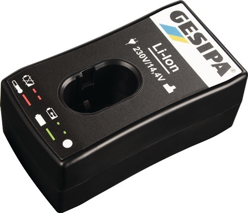 GESIPA 1457282 Schnellladegerät  für 1 Akku Gleichstrom: 14,4 V
