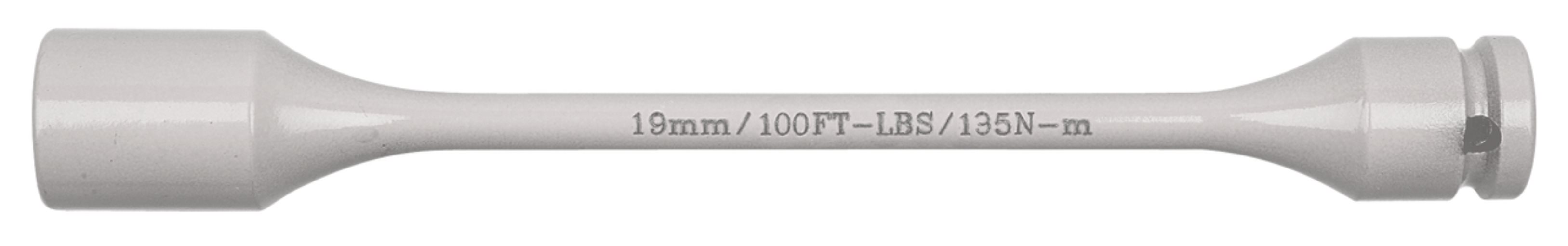 KS Tools 515.1478 1/2'' Torsions-Drehmomentbegrenzer-Stecknuss, 19mmx135Nm