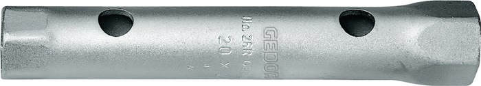 GEDORE 6213660 Rohrsteckschlüssel 26 R Schlüsselweite 46 x 50 mm Länge 235 mm Bo